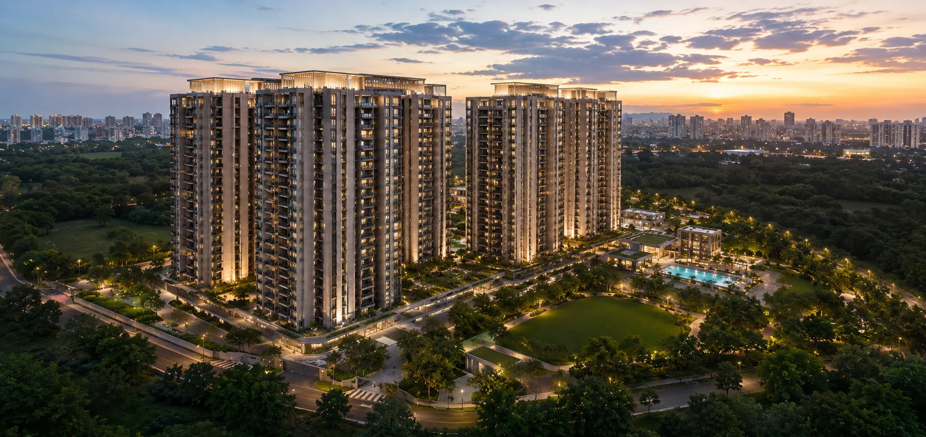 Brigade Silvercrest Night View Brigade Silvercrest Night View